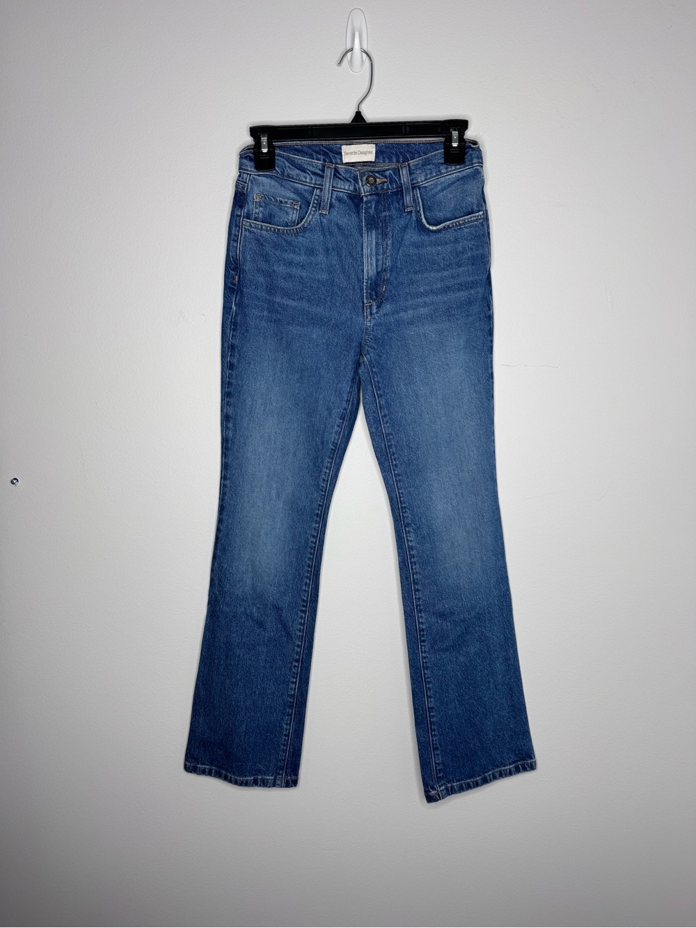 Favorite Daughter THE SHORTIE MORGAN HIGH RISE STRAIGHT Size 26 NWT - Picture 4 of 11